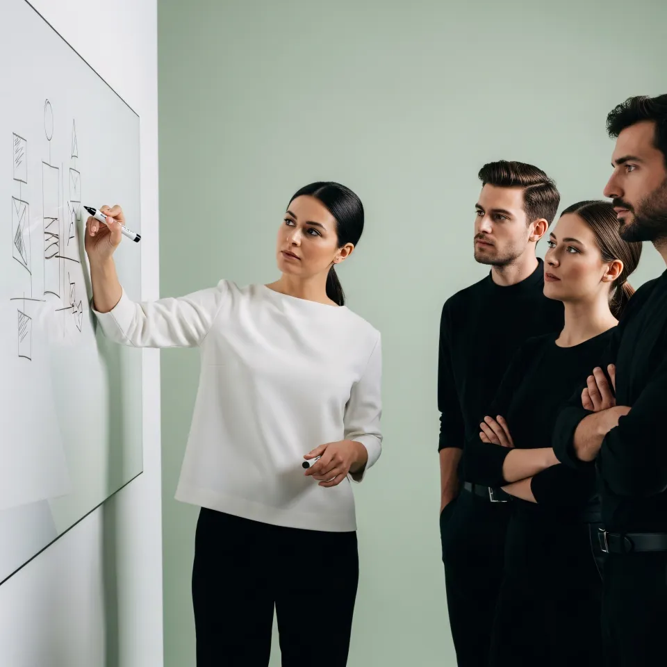 Equipa multidisciplinar reunida